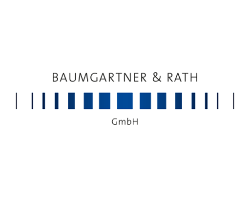 Logo der Firma Baumgartner & Rath GmbH. Das Unternehmen hilft Ihnen gerne in der medialen Einrichtung Ihres Arbeitsplatzes und bei einer einheitlichen Vernetzung Ihrer Praxis oder Ihrer Klinik.